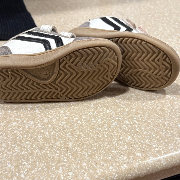 Cat & Jack White and Gray Kids Sneakers - Picture 3 of 3